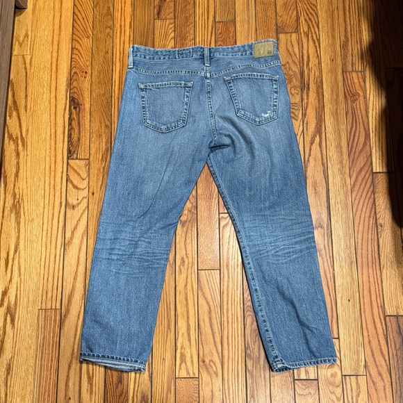 AG Adriano Goldschmied Medium Blue Boyfriend Jeans - Picture 4 of 6